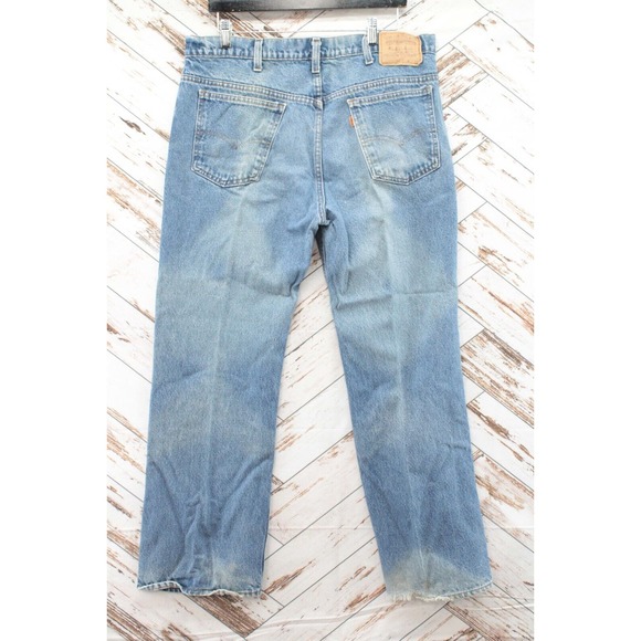 Vintage Levi's Mens Orange Tab Jeans 20517-0217 SZ 38X30 MADE IN USA - Picture 8 of 16